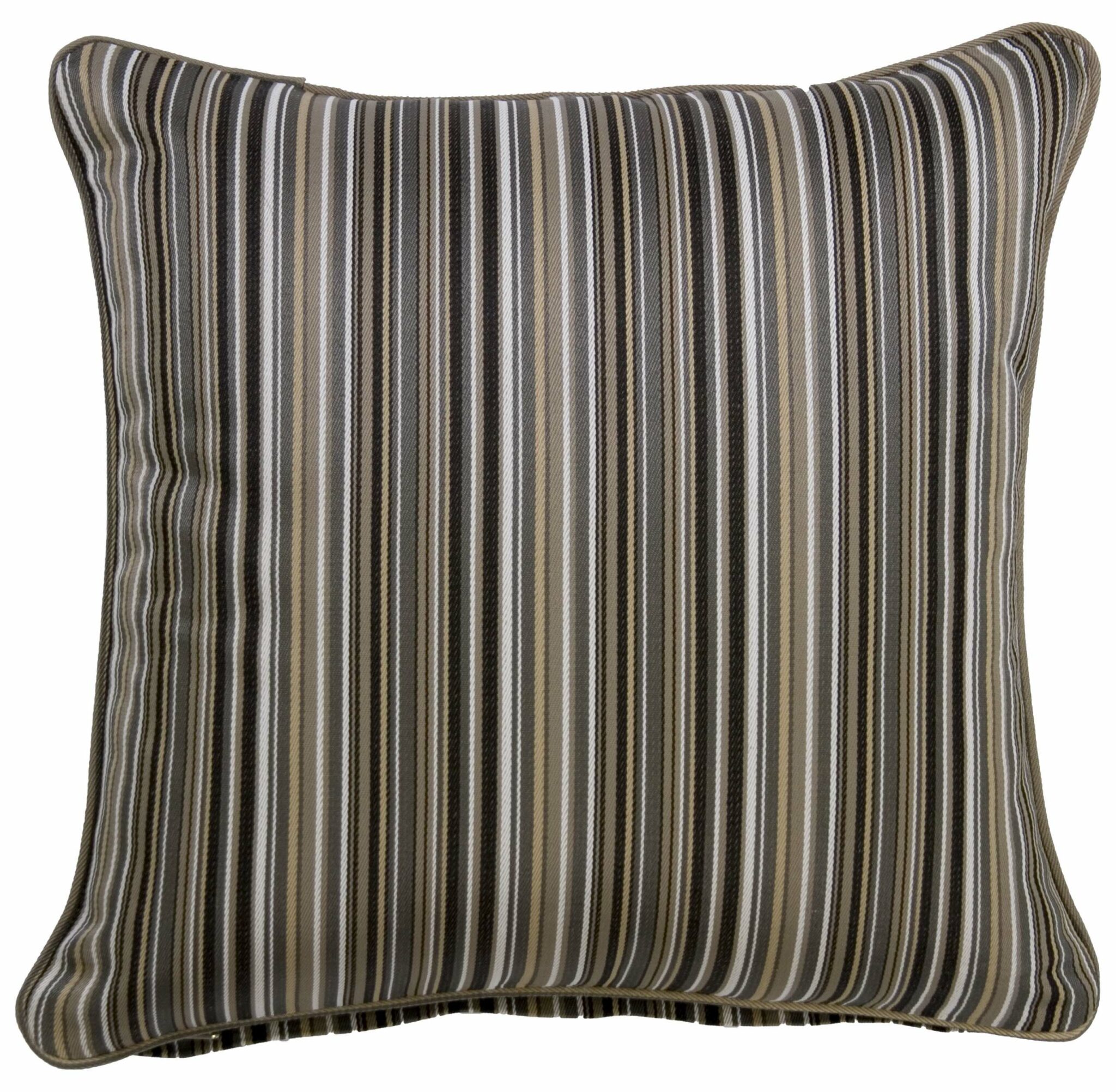 Bray Grey - Large Throw Cushion - Outdoor Cushions Online